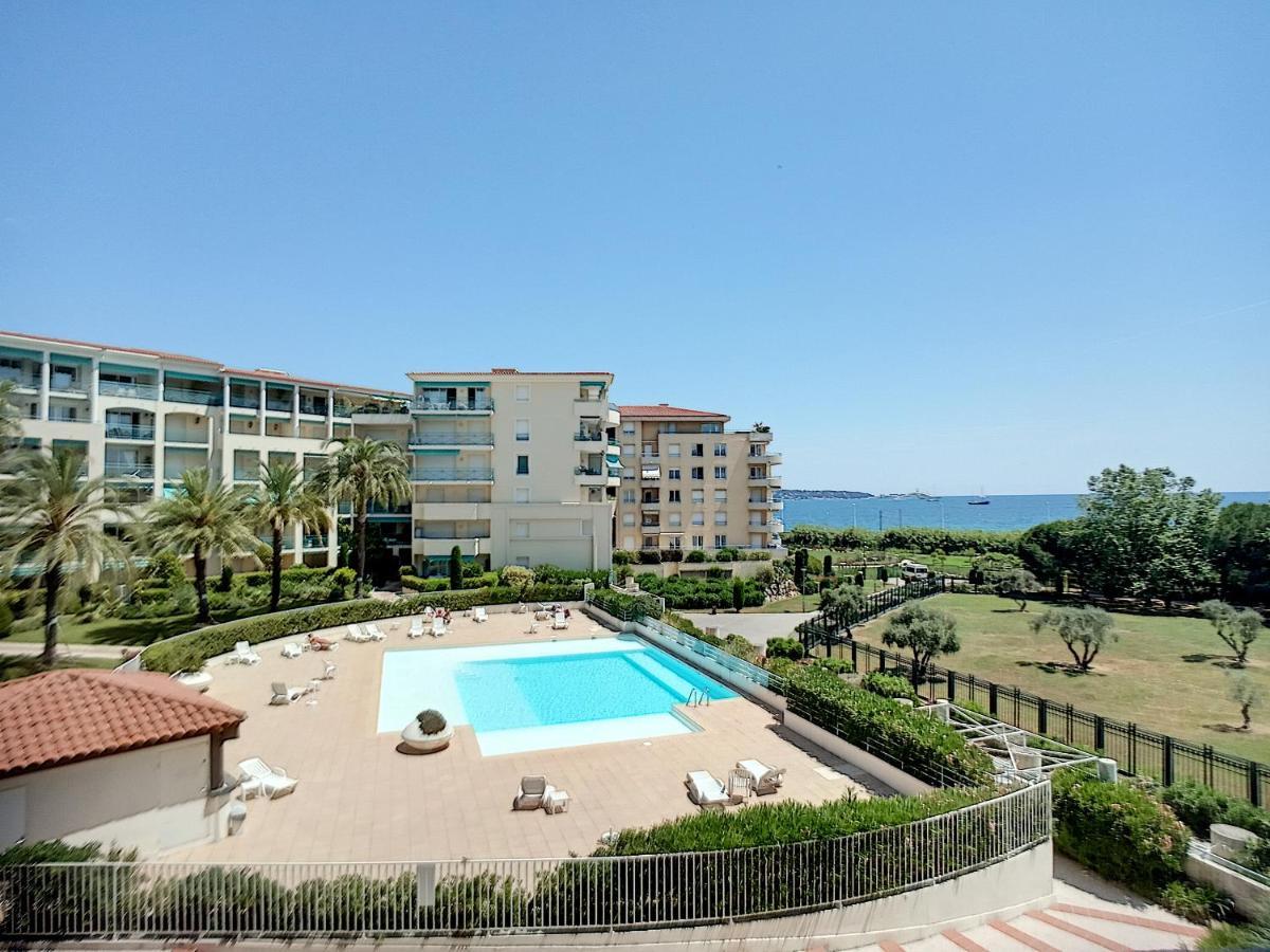 Antibes Les Pins 2 Pieces Vue Mer Piscine Parking Apartment ภายนอก รูปภาพ